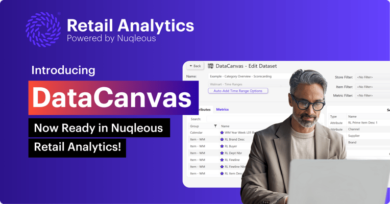 Introducing DataCanvas by Nuqleous Retail Analytics